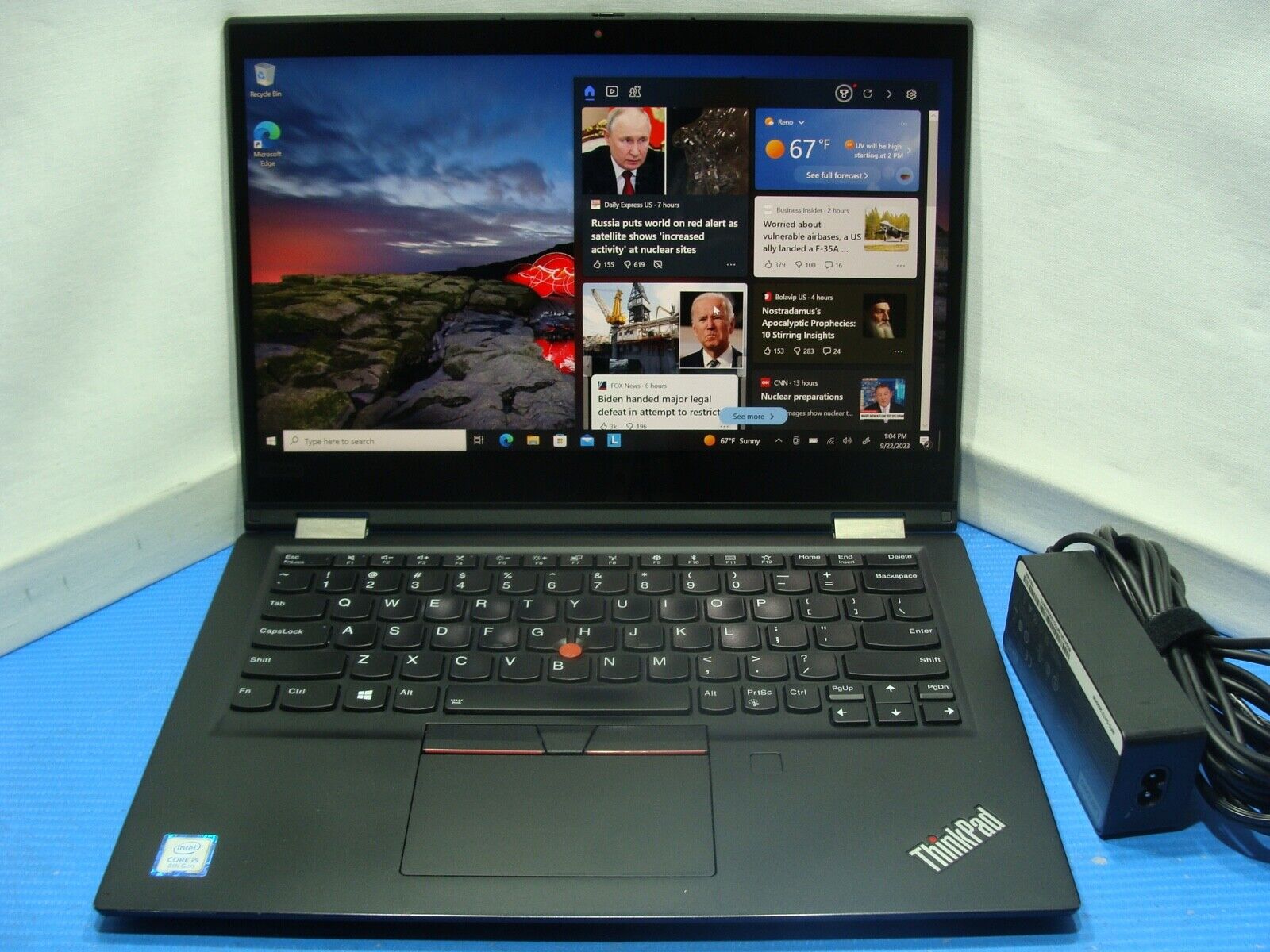 In Warranty FHD TouchScreen Lenovo ThinkPad X390 Yoga Intel i5-8265U 8GB 256GB