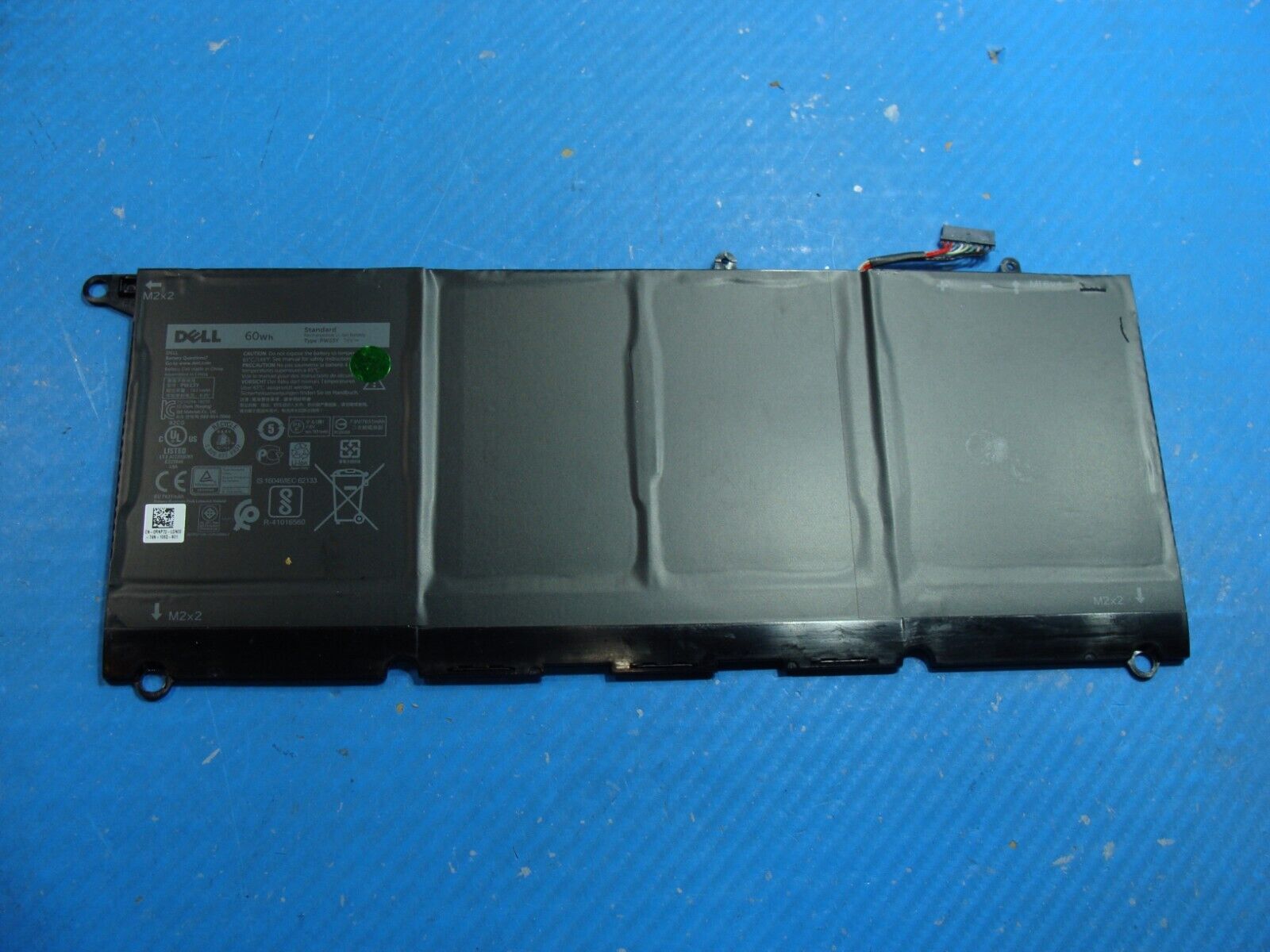 Dell XPS 13 9360 13.3 Battery 7.6V 60Wh 7631mAh PW23Y RNP72 Excellent