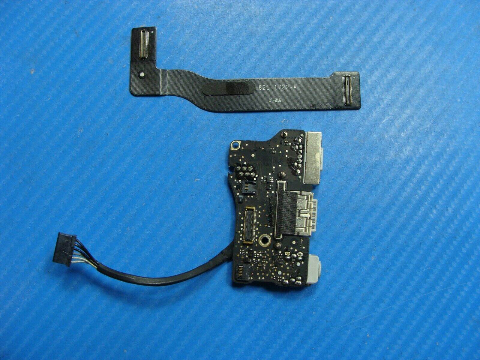 MacBook Air A1466 13 2015 MJVE2LL/A MJVG2LL/A Left I/O Assembly wCables 923-0439 - Tested Computer Laptop Parts