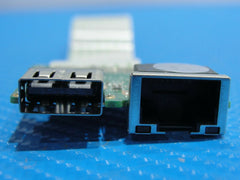 HP Pavilion 17-e067cl 17.3" OEM USB LAN Ethernet Port Board w/Cable DA0R65TB6D0 HP