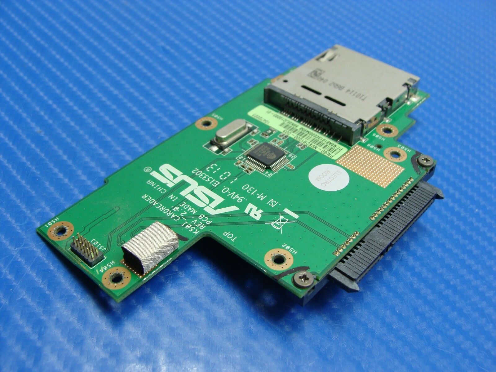 Asus K50I-RBBGR05 15.6" Hard Drive Connector SD Reader Board 60-NVKCR1000-D03 ASUS