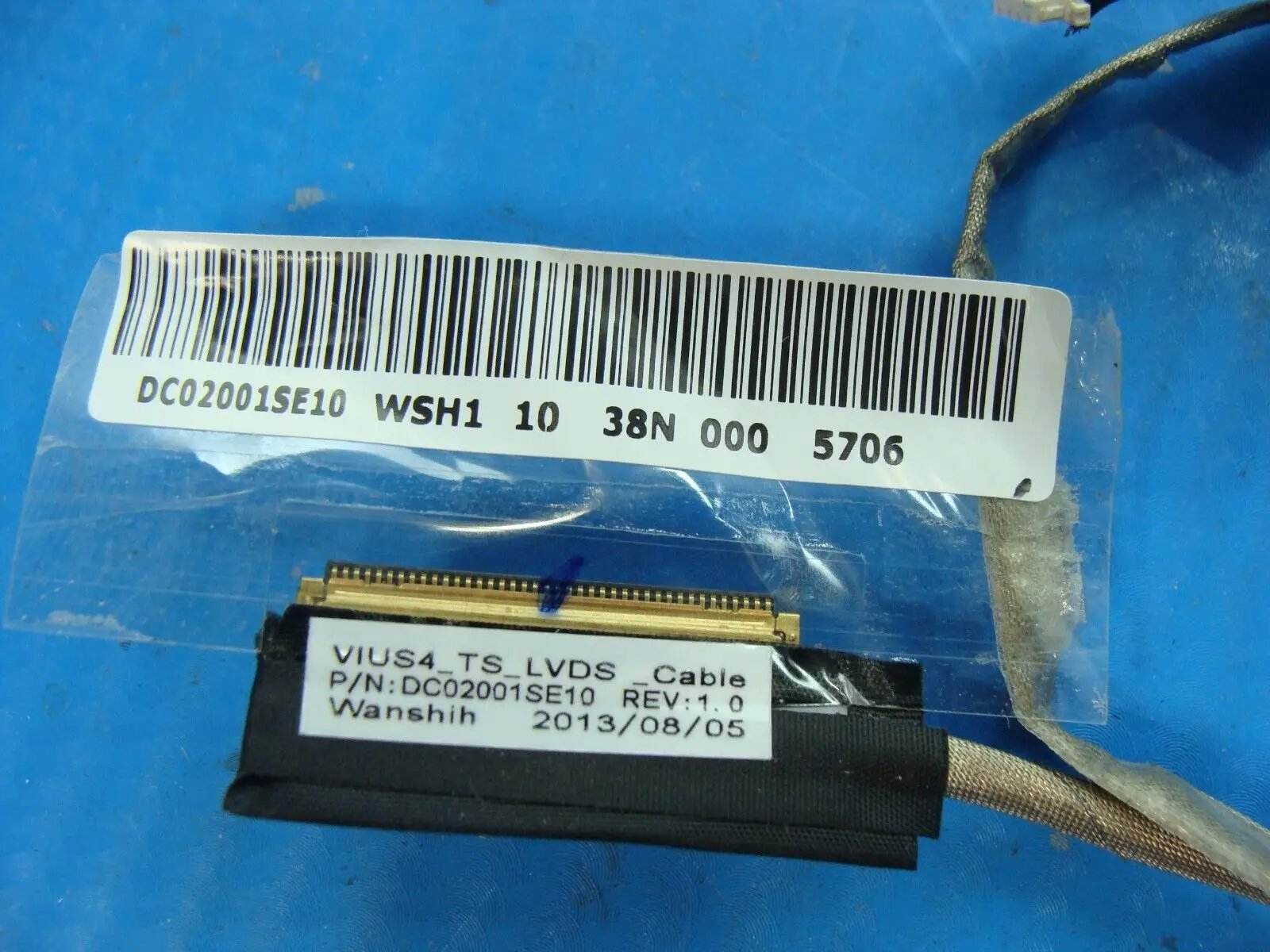 Lenovo IdeaPad 15.6” 3415 Genuine Laptop LCD LVDS Video Cable DC02001SE10 - Tested Computer Laptop Parts