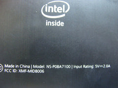 Insignia Flex NS-P08A7100 8" Original Tablet Back Cover Case Housing #2 ER* - Laptop Parts - Buy Authentic Computer Parts - Top Seller Ebay
