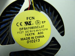 Dell Inspiron 15R-5521 15.6" Genuine Laptop CPU Cooling Fan 74X7K DC28000C8F0 Dell