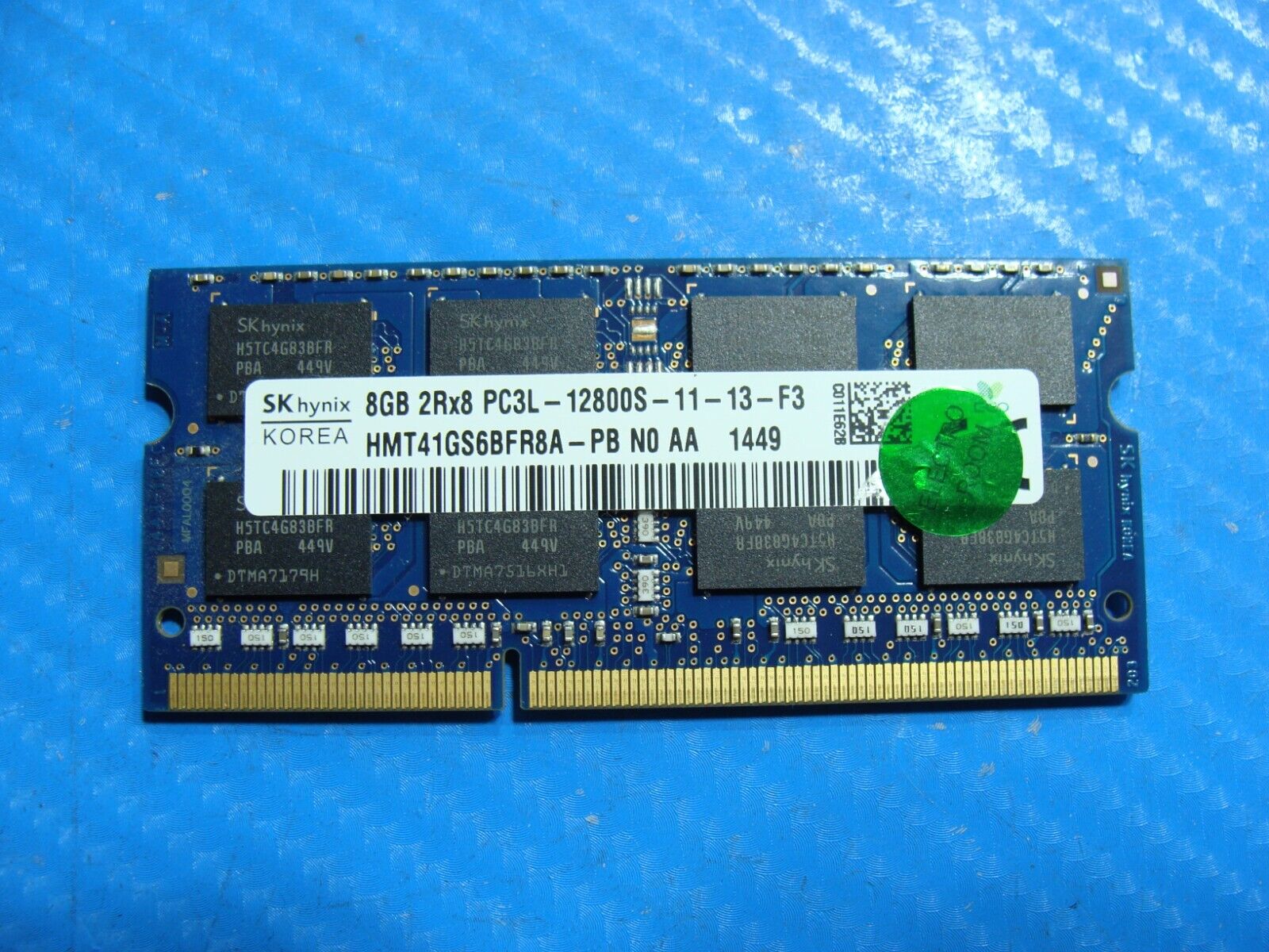 Asus GL552JX SK Hynix 8GB 2Rx8 PC3L-12800S Memory RAM SO-DIMM HMT41GS6BFR8A-PB