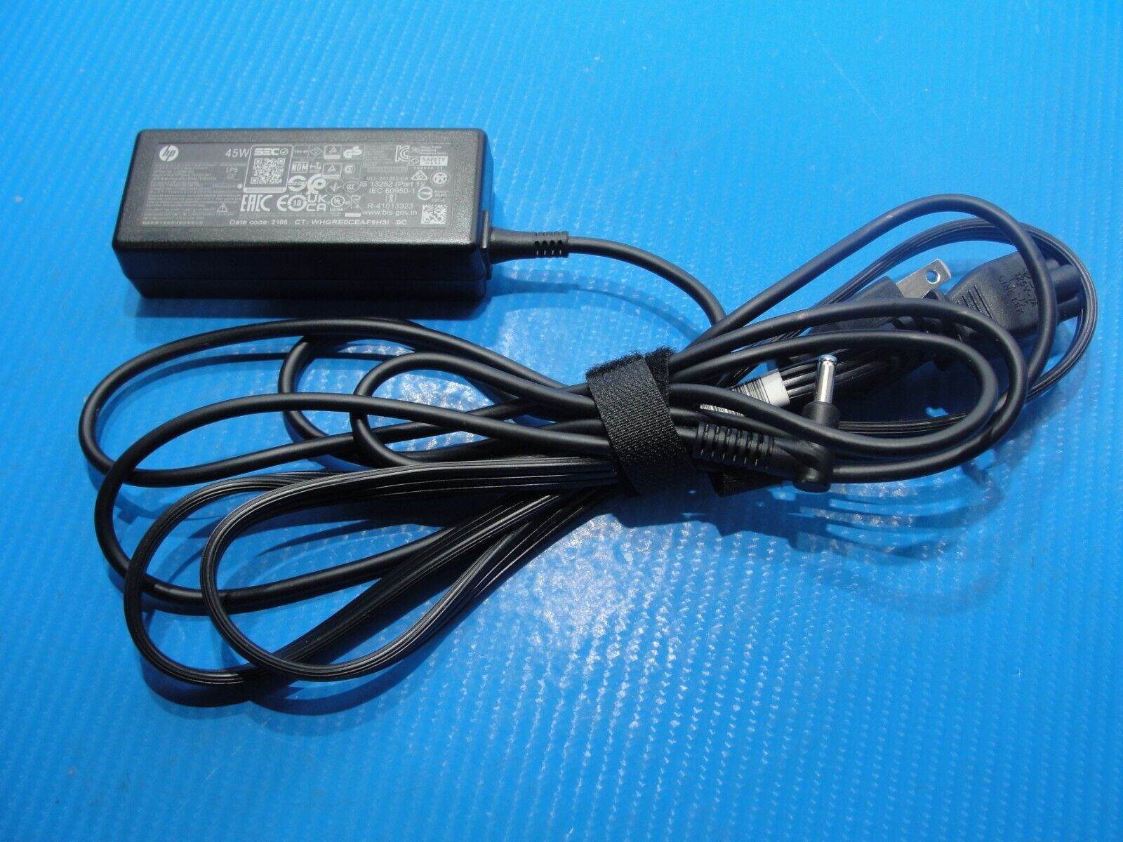 Genuine HP AC Adapter Power Charger 19.5V 2.31A 45W TPN-CA14 L25296-002 - Tested Computer Laptop Parts