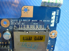 Dell Inspiron 15-5547 15.6" OEM USB Card Reader Board w/Cable LS-B011P 06C3H Dell