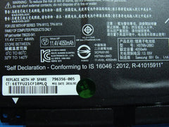 HP Pavilion 13-s128nr 13.3" Battery 11.4V 48Wh 4050mAh LE03XL 796356-005 99%