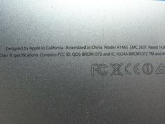 MacBook Air A1465 MD711LL/A MD712LL/A Mid 2013 11" Genuine Bottom Case 923-0436 Apple
