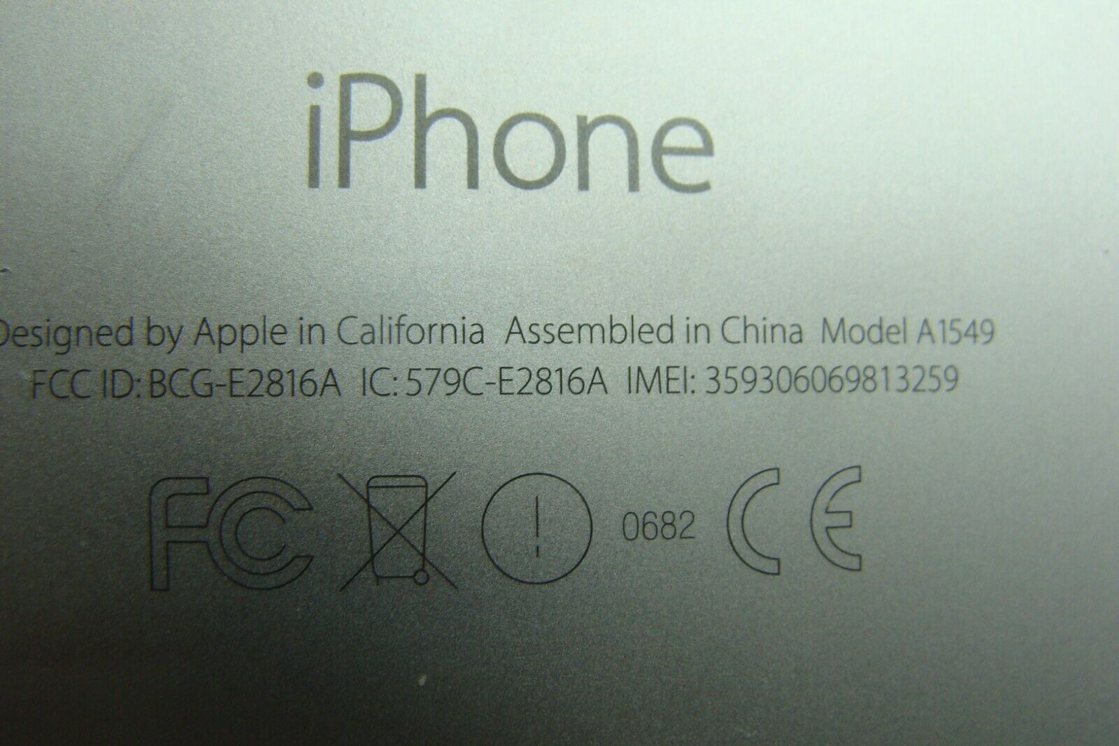 iPhone 6 A1549 4.7