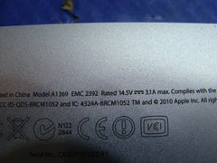 MacBook Air A1369 13" Late 2010 MC503LL/A Bottom Case Silver 922-9646