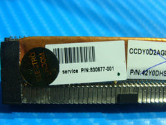 HP Spectre x360 13-4120ca 13.3" OEM CPU Cooling Heatsink 830677-001 42Y0DHSTP20 HP