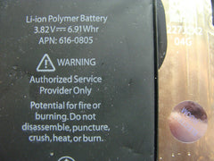 iPhone 6 Verizon A1549 MG652LL/A Late 2014 4.7" Gold Back Case w/Battery GS65607 Apple