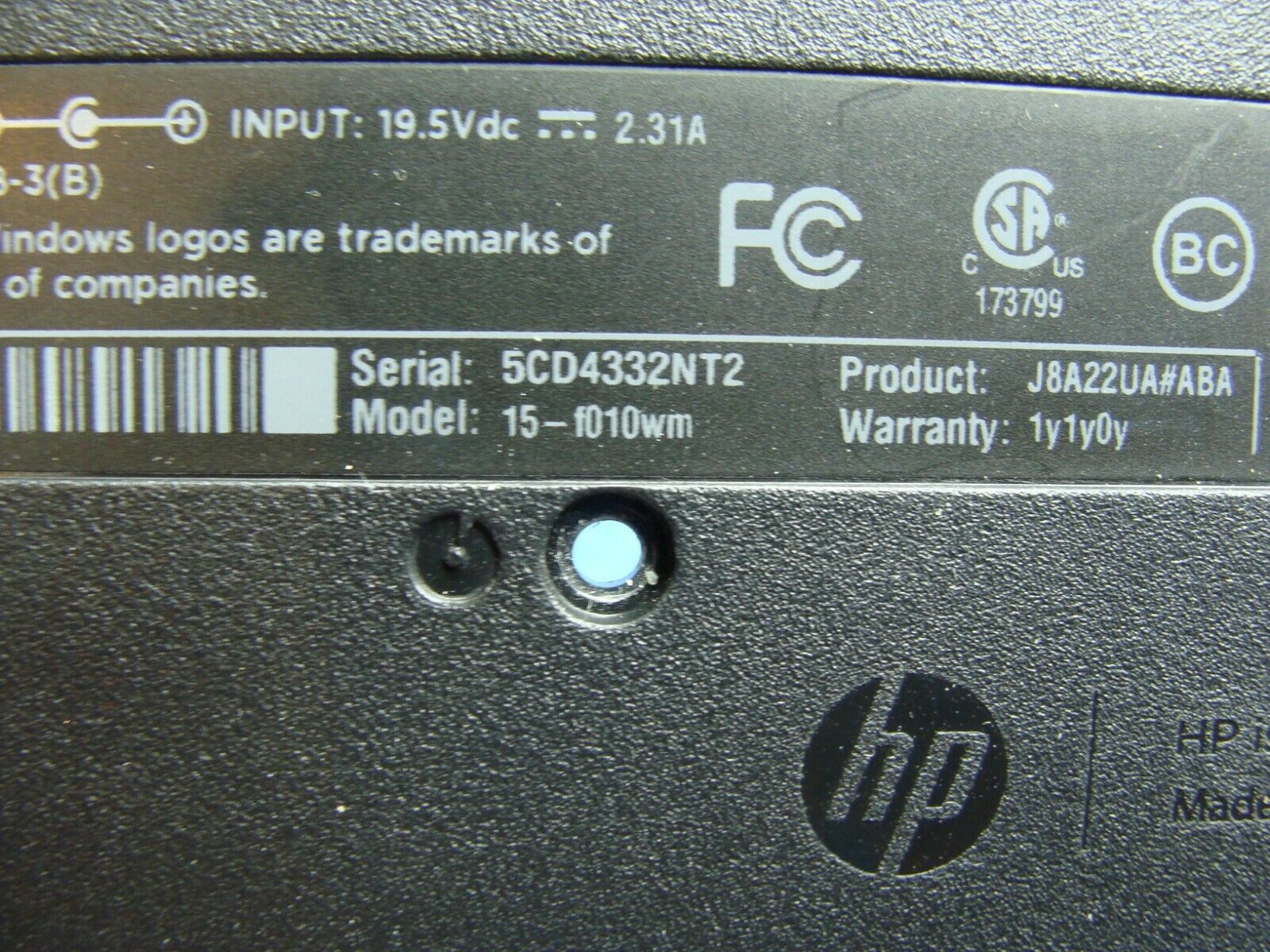 HP 15.6