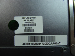 HP EliteBook Folio 14 1040 G2 OEM Laptop Palmrest w/TouchPad Silver 739576-001