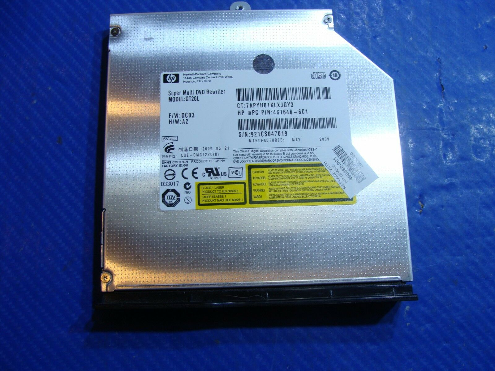 HP Pavilion G60-445DX 16