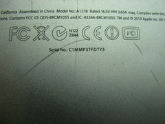 MacBook Pro A1278 13" Mid 2012 MD101LL/A Bottom Case 923-0103 #7 