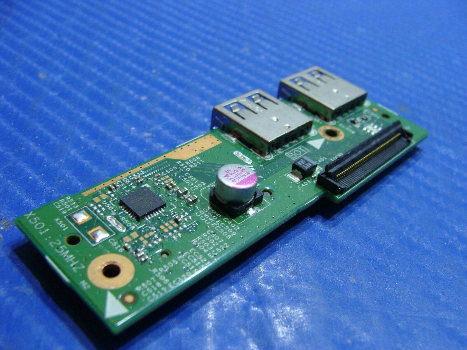 Lenovo Flex 2-15 20405 15.6” OEM USB Card Reader Board 448.00Z01.0011 ER* - Tested Computer Laptop Parts