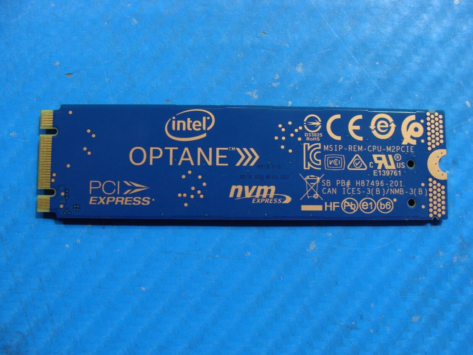 HP 15-da000 Intel 16GB NVMe M.2 SSD Solid State Drive MEMPEK1J016GAH