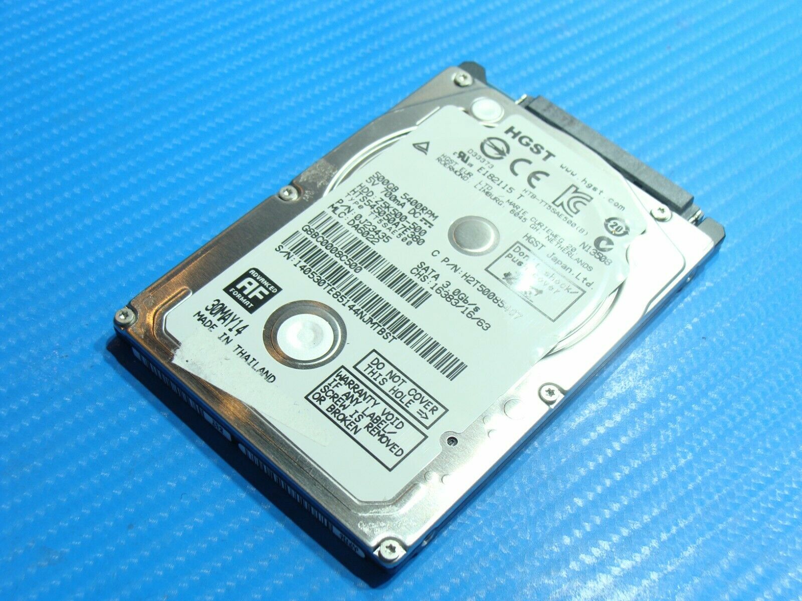 Toshiba C55-B Series HGST 500GB SATA 2.5