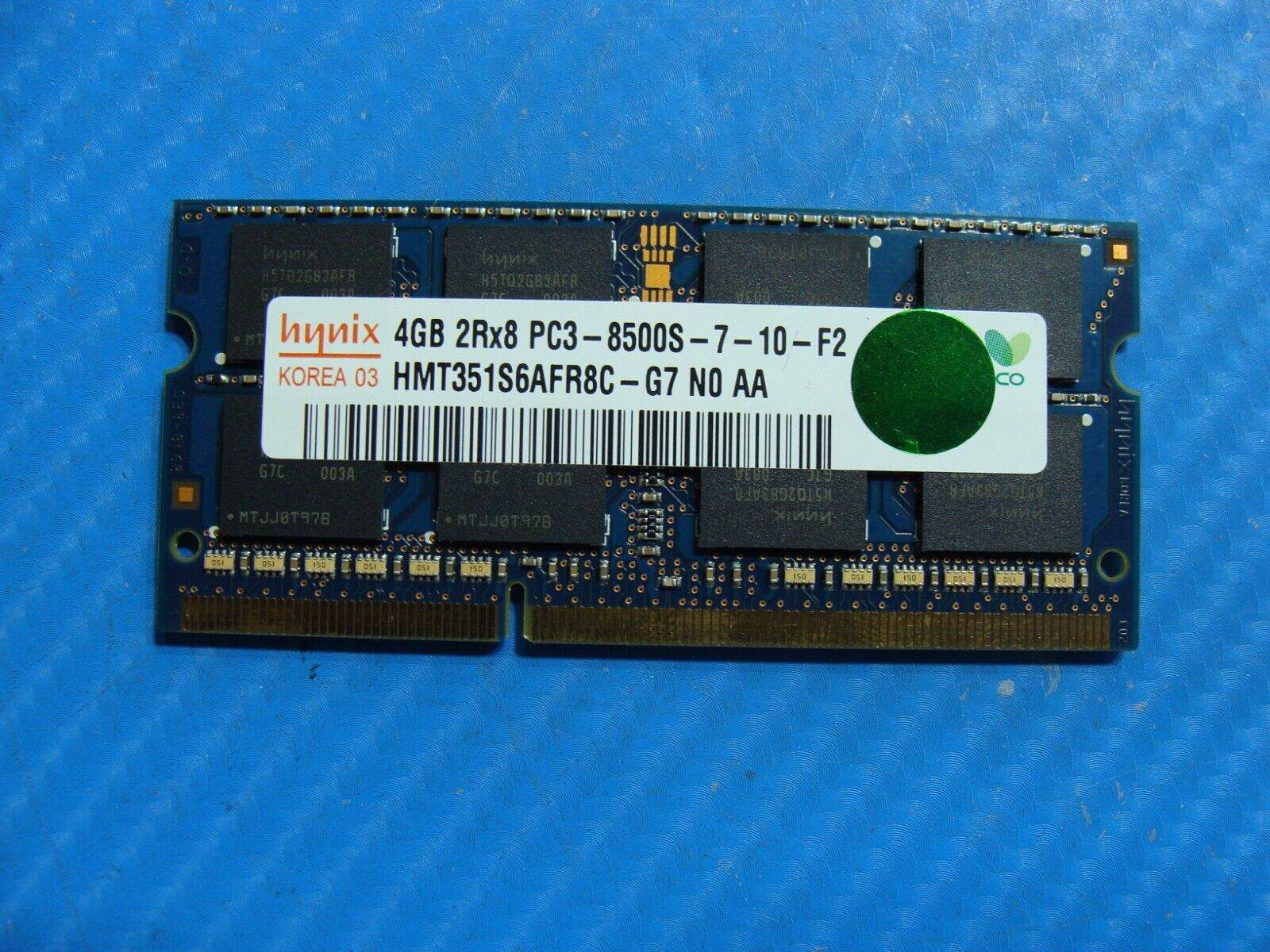 hynix PC3 8500S ノートPC/ Mac メモリ 4GB×2枚 動作品 Hynix 2GB 2Rx8 PC3-8500S-7-10-F2 Laptop RAM Memory from Apple MacBook PRO