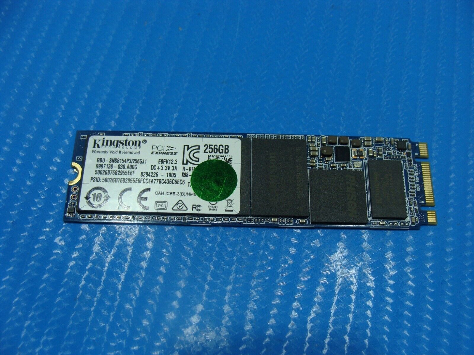 Acer SP314-53GN-52GR Kingston 256GB SATA M.2 SSD RBU-SNS8154P3/256GJ1