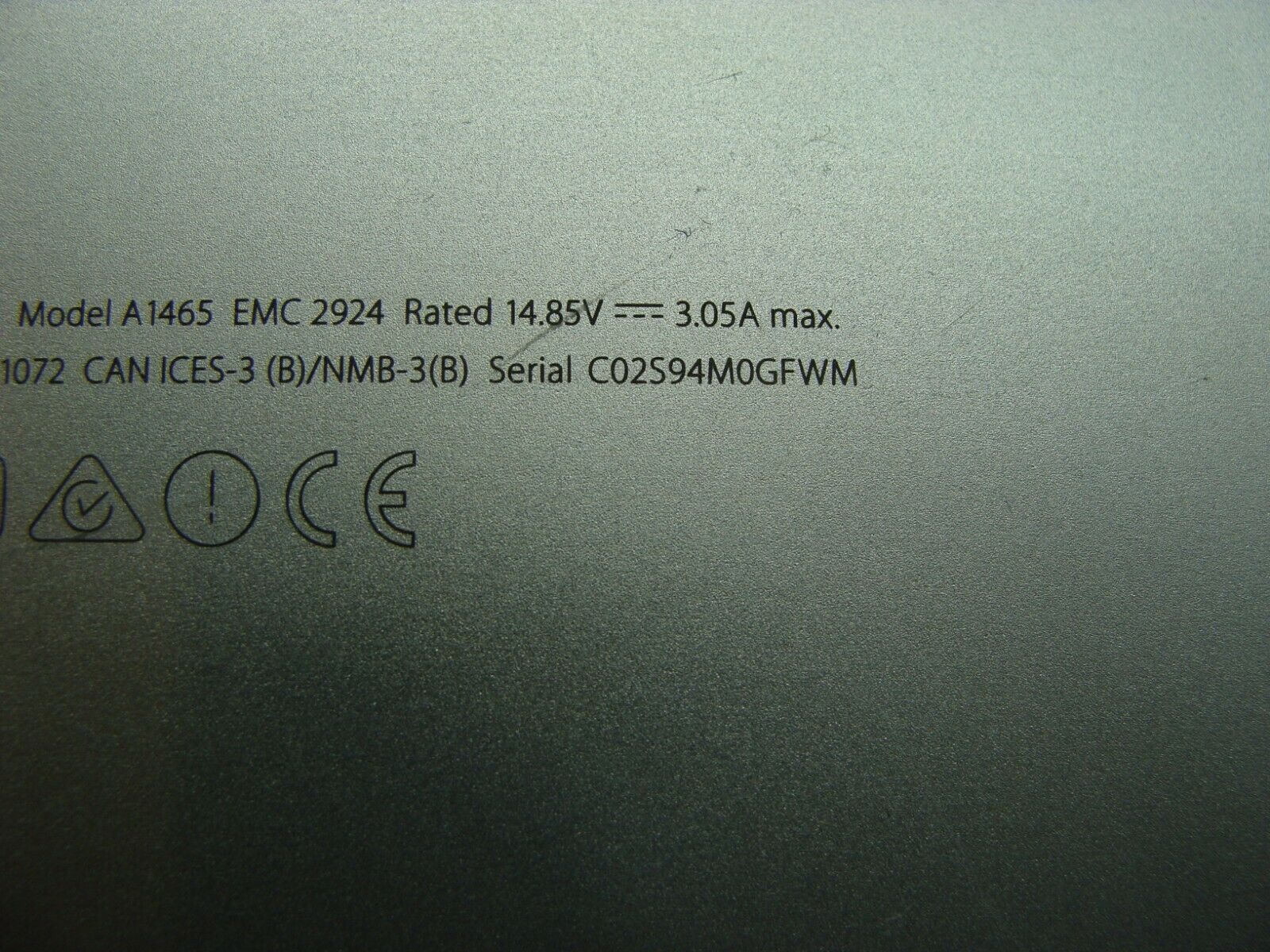 MacBook Air A1465 11