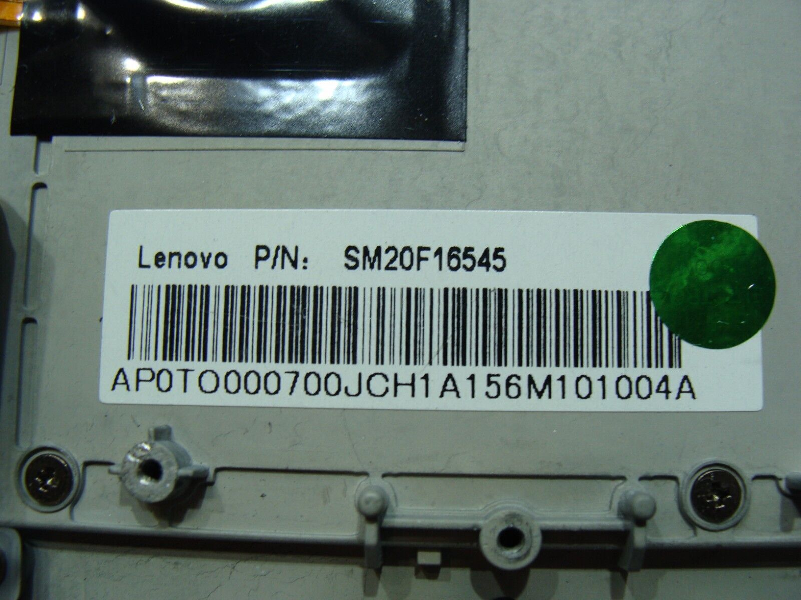 Lenovo ThinkPad 12.5” x250 Palmrest w/Keyboard Touchpad AP0TO000700 04Y0938