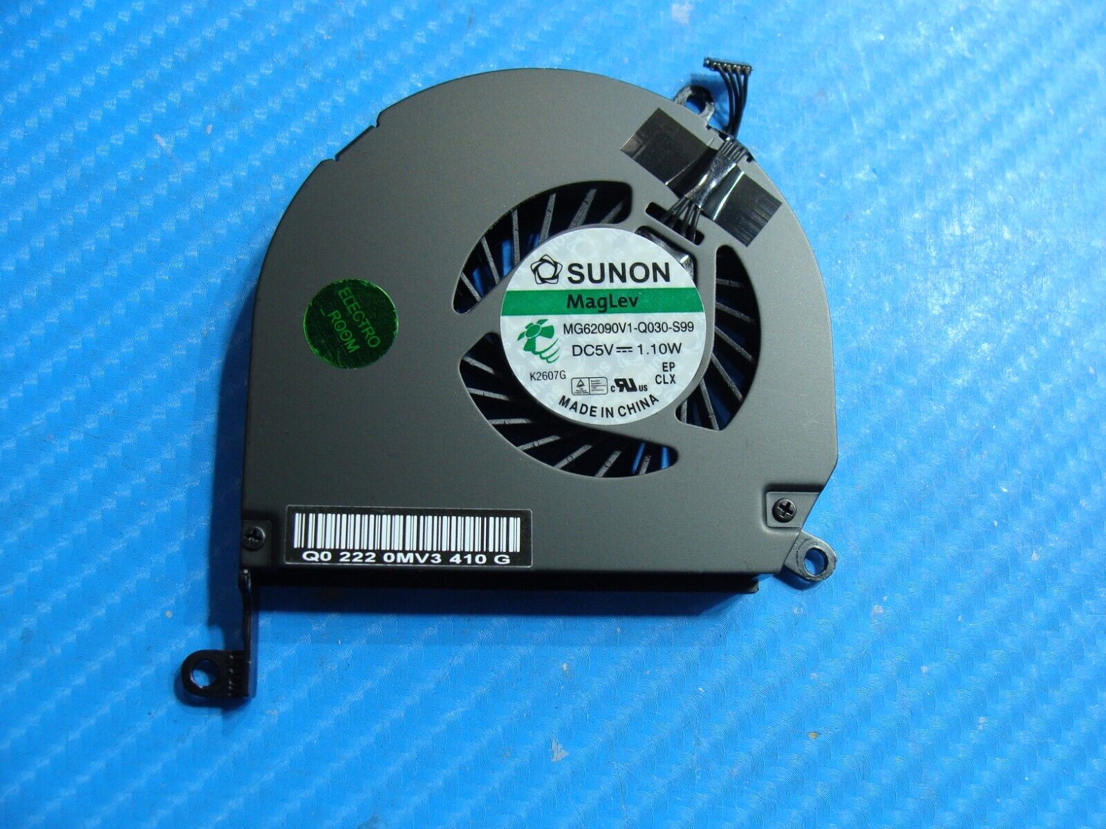 MacBook Pro 15” A1286 Mid 2012 MD103LL/A Genuine Cooling Left  Fan 922-8703