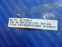 HP Probook 640 G1 14" Genuine Laptop DC Power Jack Cable 727812-YD1 HP
