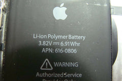 iPhone 6 A1549 4.7" Genuine Phone Silver Back Case w/Battery 616-0806 Apple