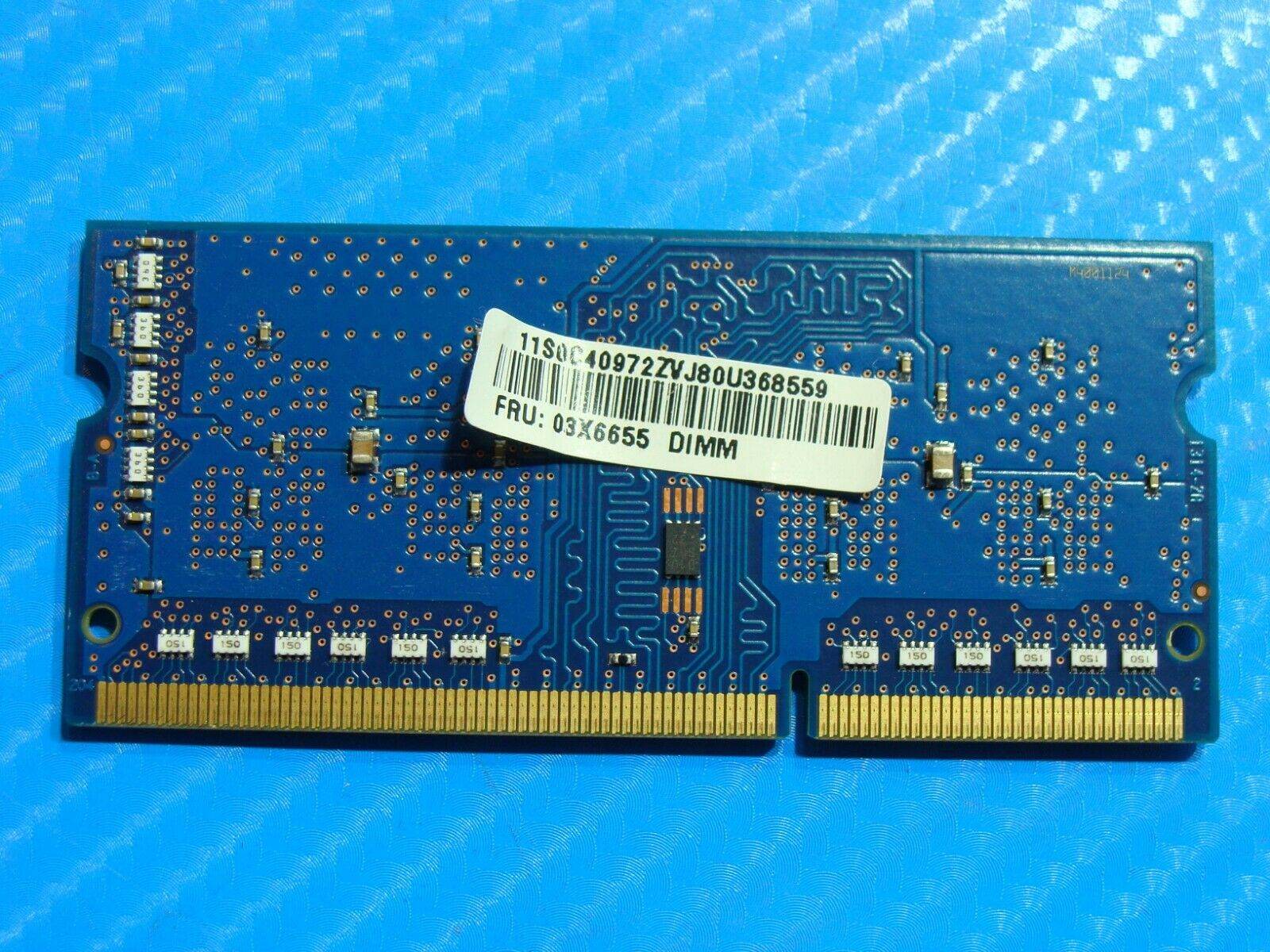 Lenovo E431 Laptop SK Hynix 2GB Memory PC3L-12800S-11-12-C3 HMT425S6AFR6A-PB - Tested Computer Laptop Parts