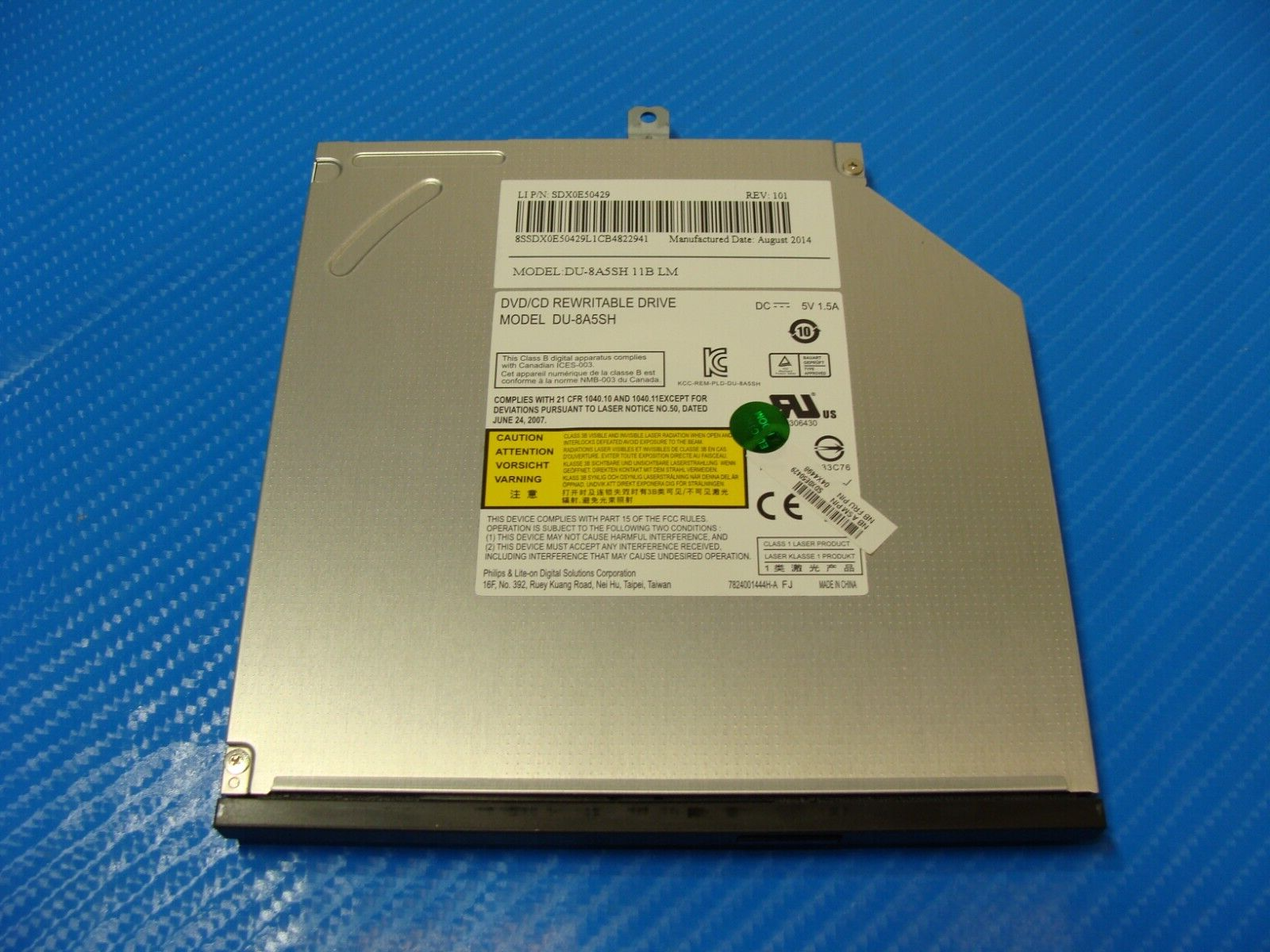 Lenovo ThinkPad 15.6” T540P OEM Laptop DVD/CD Rewritable Drive DU-8A5SH 04X4498