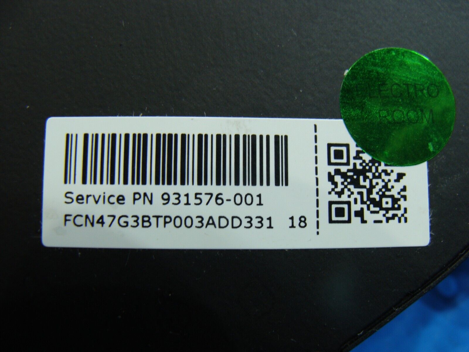 HP Omen 17-an120nr 17.3 Genuine CPU Cooling Fan 931576-001