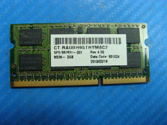 HP 4510s Laptop Samsung 2GB Memory PC3-10600S-09-10-F2 M471B5673EH1-CH9 - Tested Computer Laptop Parts