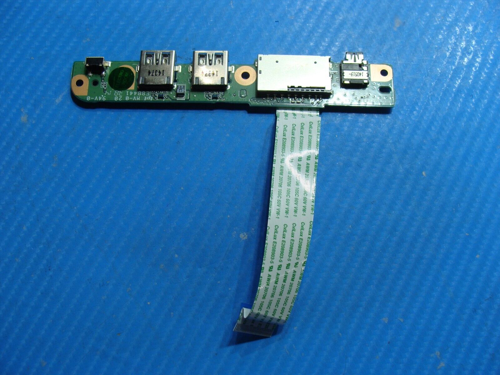 Acer Aspire R14 14" R3-471T-54T1 USB Audio Card Reader Board w/Cable DA0ZQXTB8E0