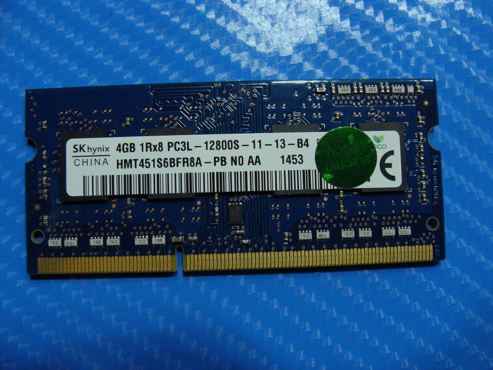 Dell 14 5458 SK Hynix 4Gb PC3L-12800S SODIMM Ram Memory HMT451S6BFR8A-PB - Tested Computer Laptop Parts