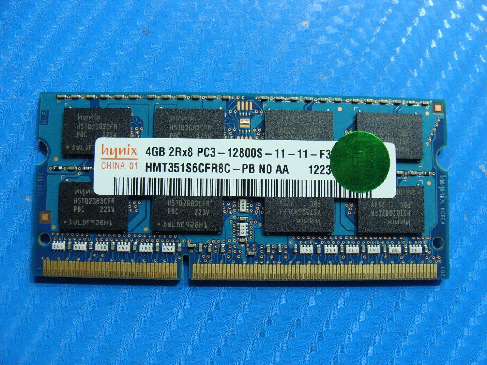 Dell 15z-5523 Hynix 4Gb 2Rx8 Memory Ram So-Dimm PC3-12800S HMT351S6CFR8C-PB - Tested Computer Laptop Parts