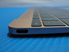 MacBook A1534 12" 2017 MNYM2LL Top Case w/Keyboard Trackpad Rose Gold 661-06796 