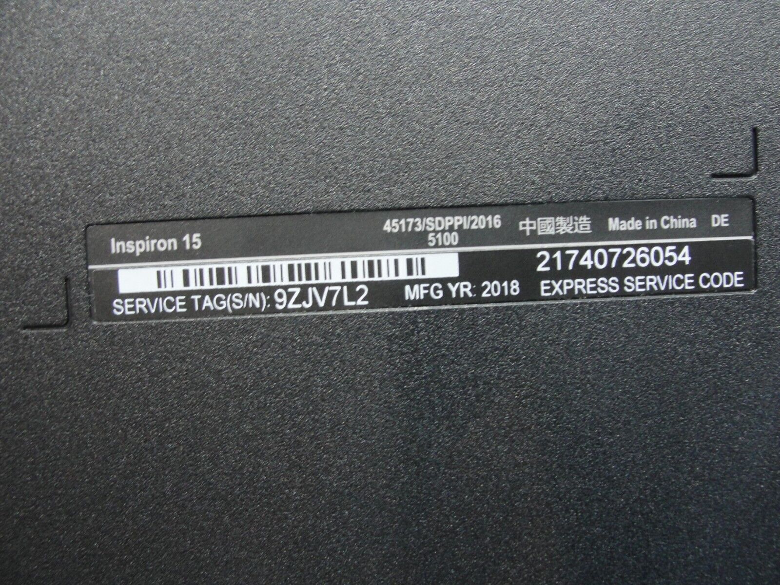 Dell Inspiron 3565 15.6