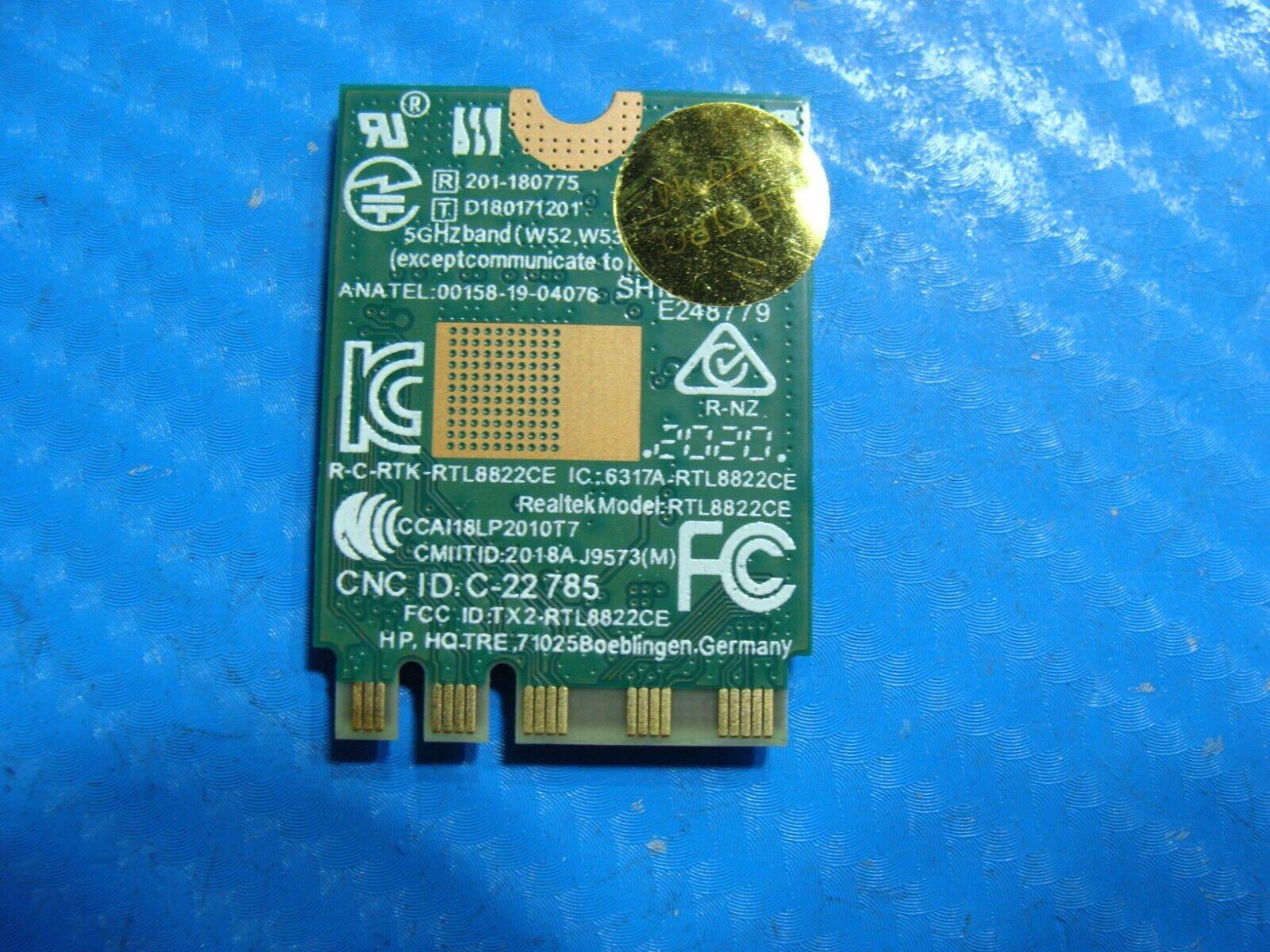 HP Pavilion TP01-1065z Genuine Desktop WiFi Wireless Card RTL8822CE L44431-001 - Tested Computer Laptop Parts