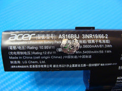 Acer Aspire E5-575G-53VG 15.6" Genuine Battery 10.95V 61.3Wh 5600mAh AS16B8J