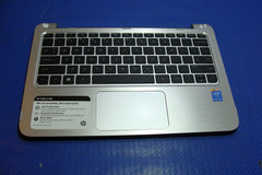 HP Pavilion 11-n010dx 11.6" Palmrest w/Keyboard Touchpad Speakers 756116-001
