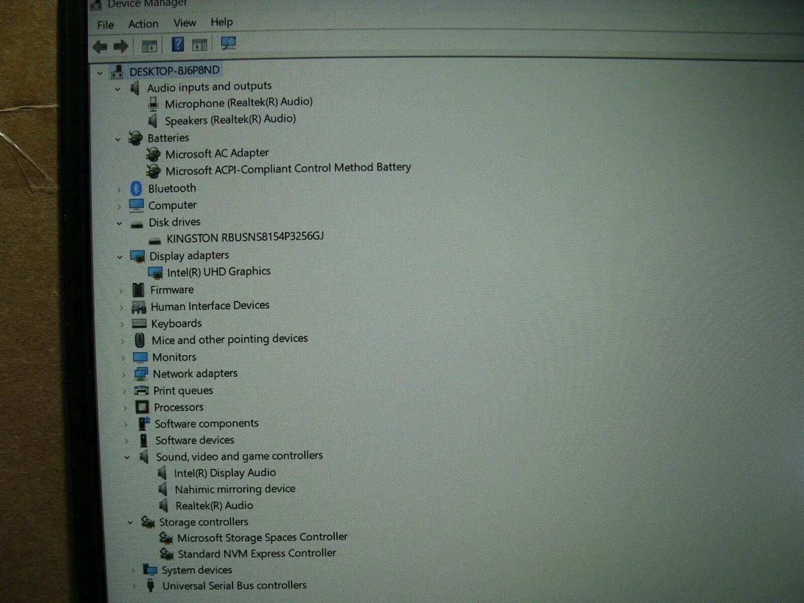 A+ FHD 88% Battery MSI Modern 15 A10M Intel i5-10210U 1.60Ghz 8GB RAM 256GB SSD - Tested Computer Laptop Parts