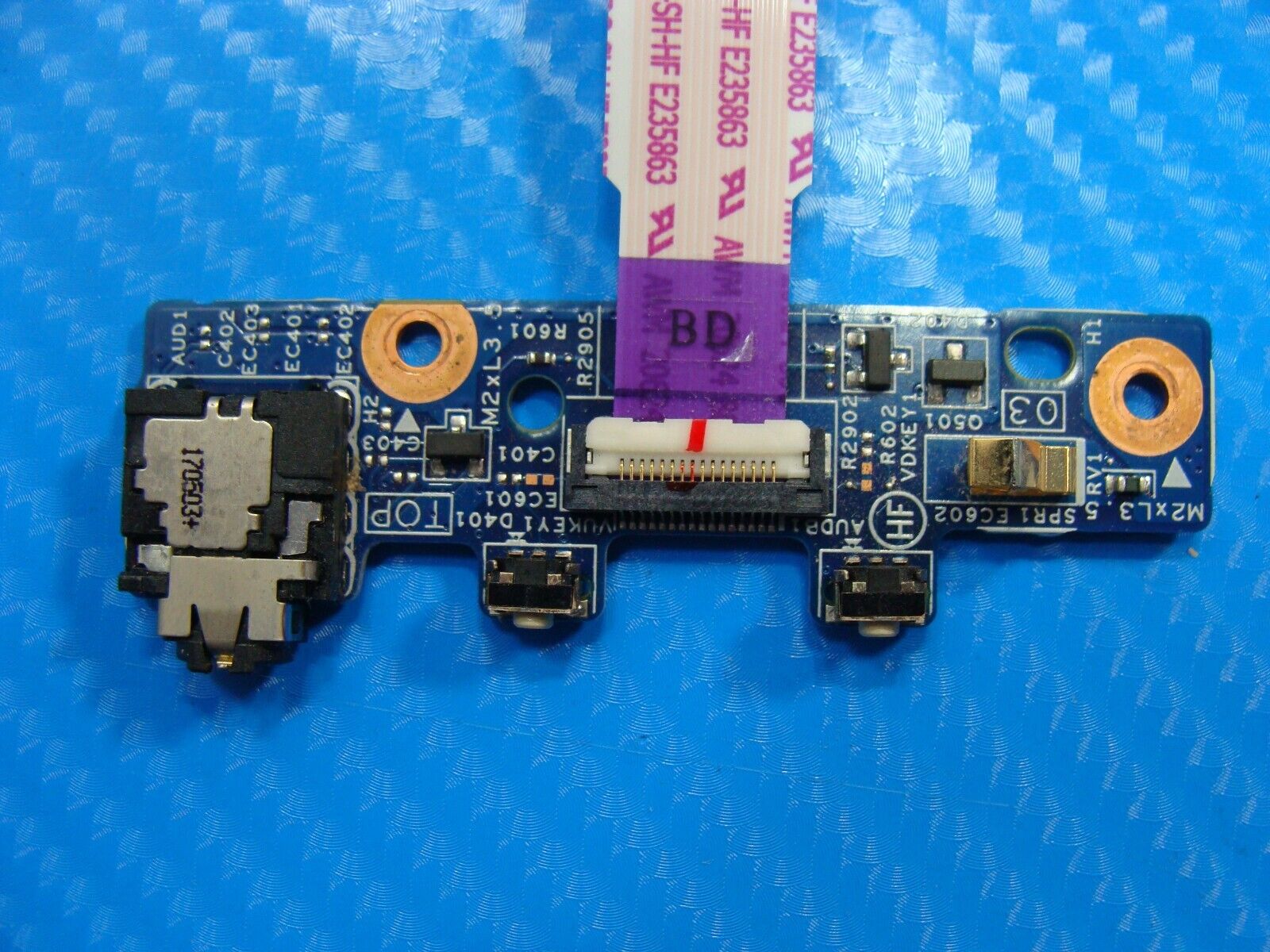 HP Pavilion x360 14-ba012nd 14 Genuine Audio Port Board w/Cable 4550C2030002