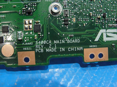 Asus S400C 14" Genuine Intel i3-3217U 1.8GHz 4GB Motherboard 60NB0050-MB5030