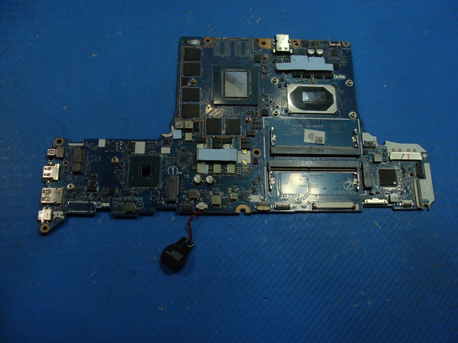 Acer PH315-53-781R i7-10750H 2.6GHz RTX2060 6GB Motherboard NBQ7Y11002 AS IS
