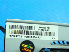 HP Chromebook 14-q049wm 14" Genuine Laptop CPU Cooling Fan 743674-001 