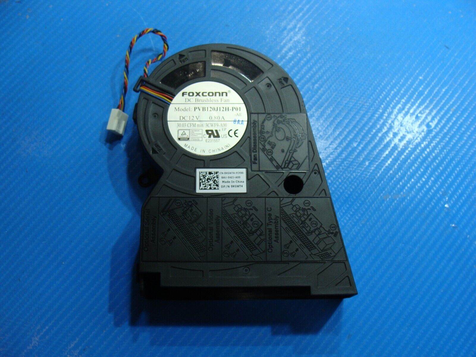 Dell OptiPlex 7060 SFF Genuine Desktop Cooling Fan KGWT4 - Tested Computer Laptop Parts