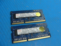 MacBook Pro A1286 Laptop Hynix 2GB x2 Memory PC3-10600S-9-10-B1 HMT325S6BFR8C-H9 - Tested Computer Laptop Parts